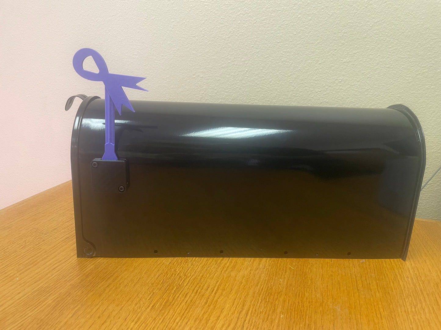 Stomach Cancer Awareness Mailbox Flag