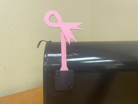 Breast Cancer Awareness Mailbox Flag