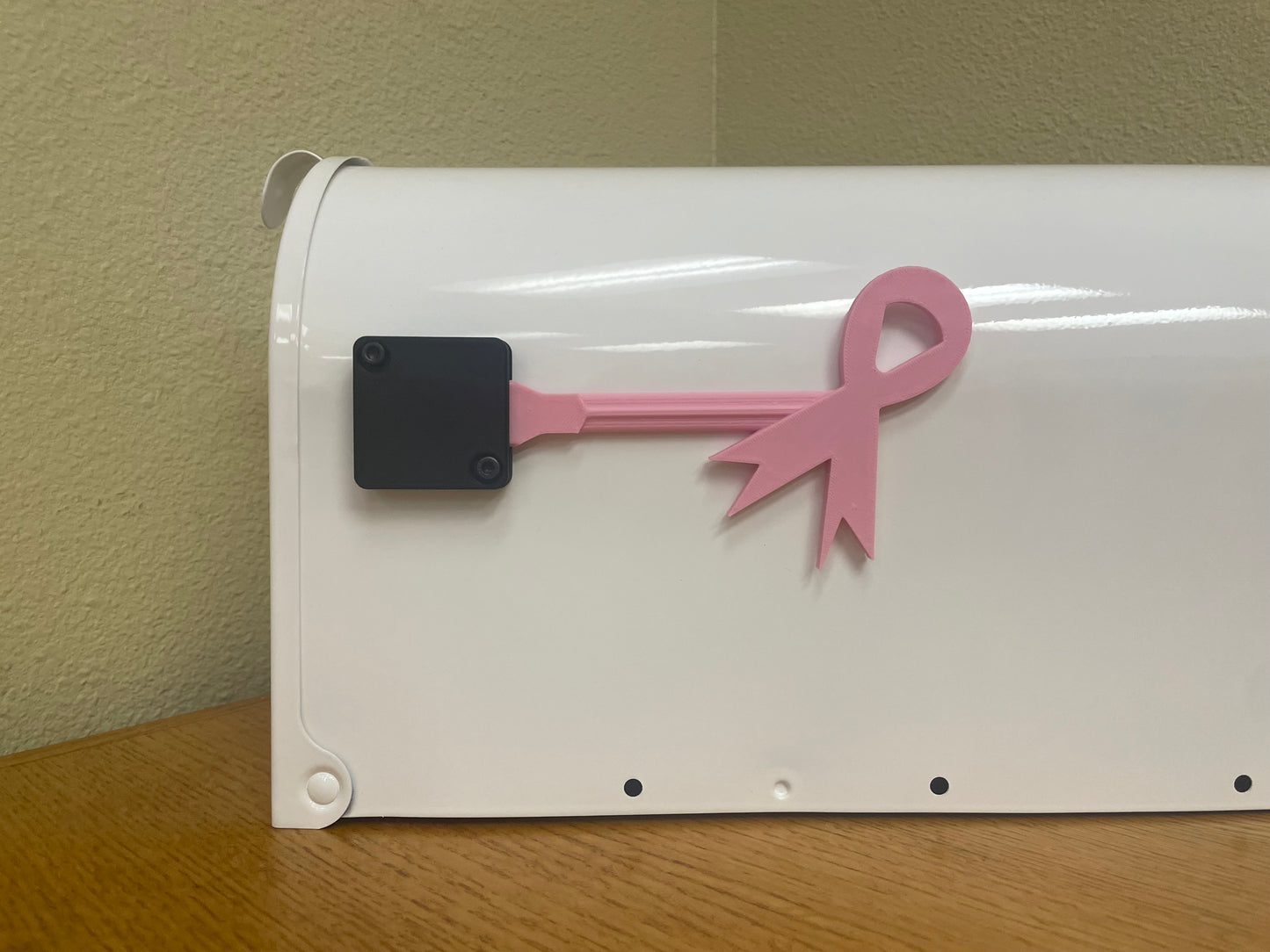 Breast Cancer Awareness Mailbox Flag