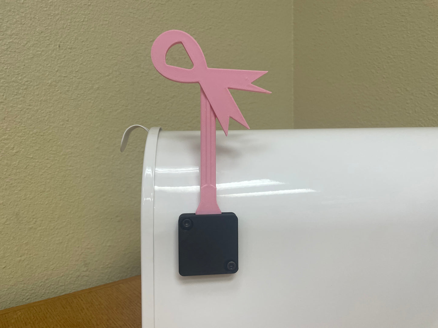 Breast Cancer Awareness Mailbox Flag