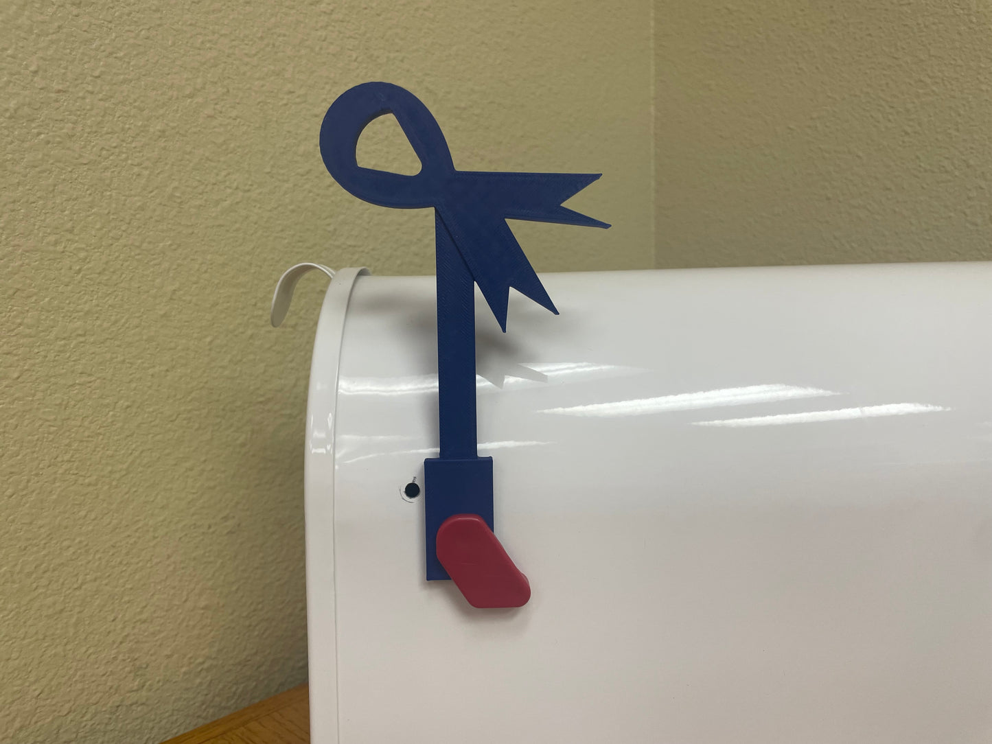 Colon Cancer Awareness Mail Box Flag