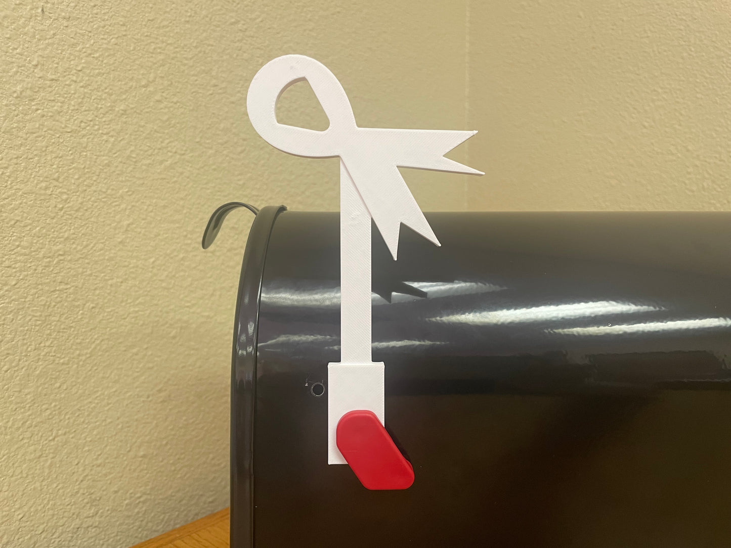 Lung Cancer Awareness Mail Box Flag