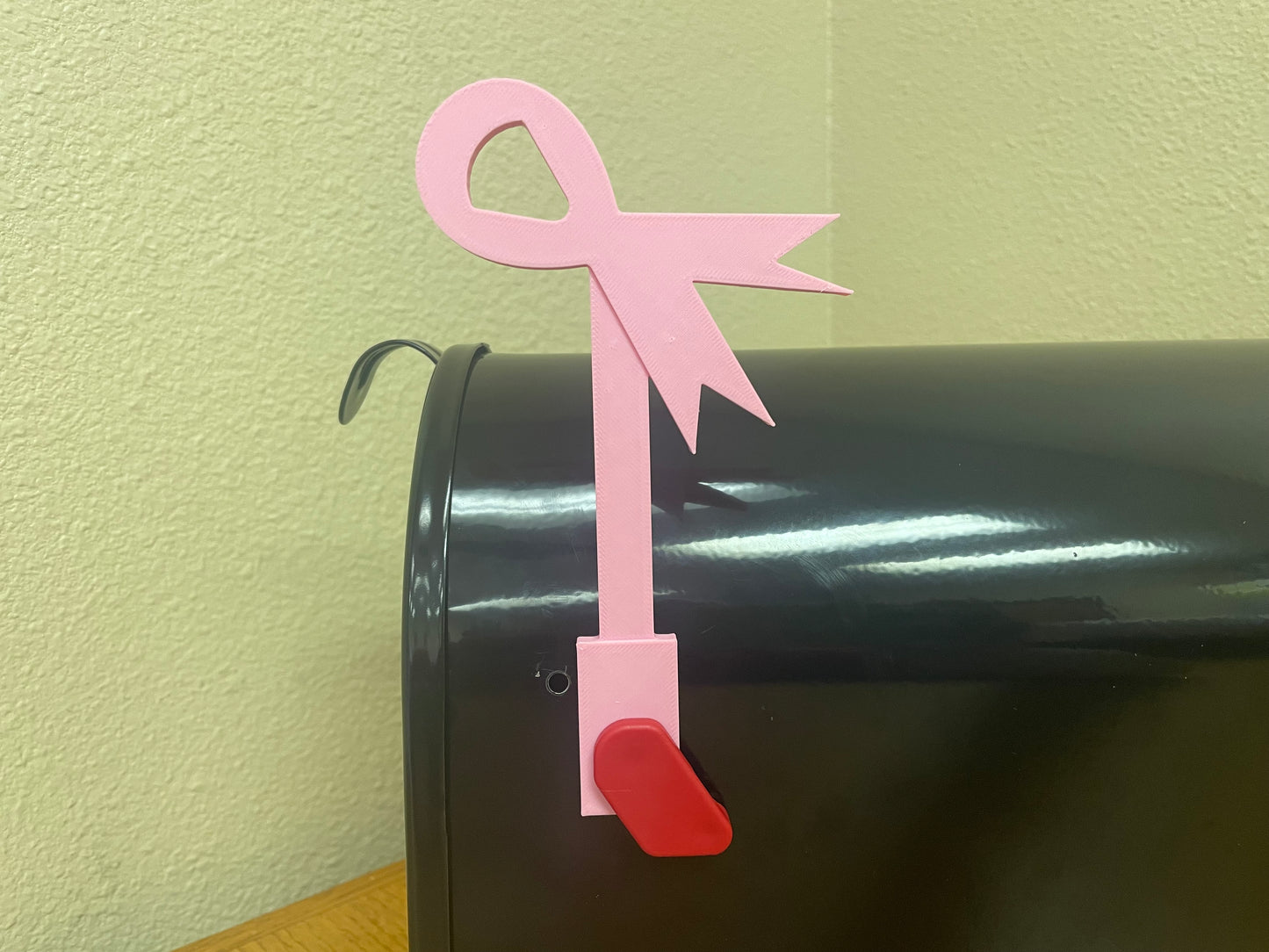 Breast Cancer Awareness Mailbox Flag